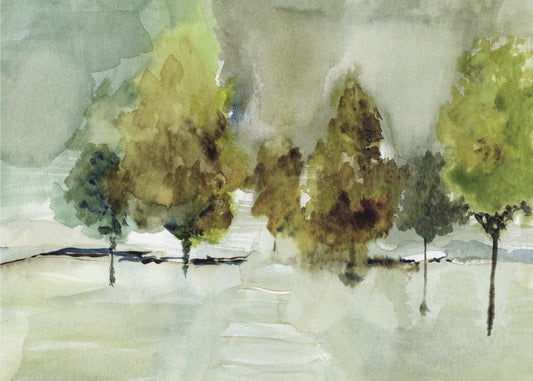 Fluisterende bossen | Canvas
