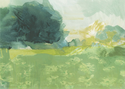 Smaragdgroene weide dromen | Canvas