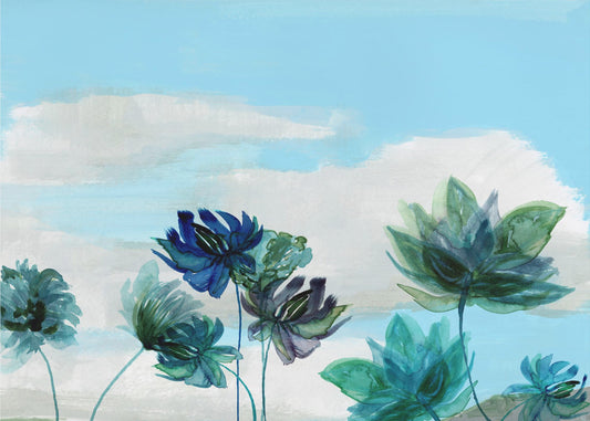 Azure Bloom Horizon | Canvas