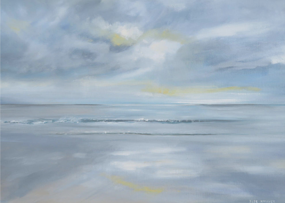 Sereen zeegezicht | Canvas