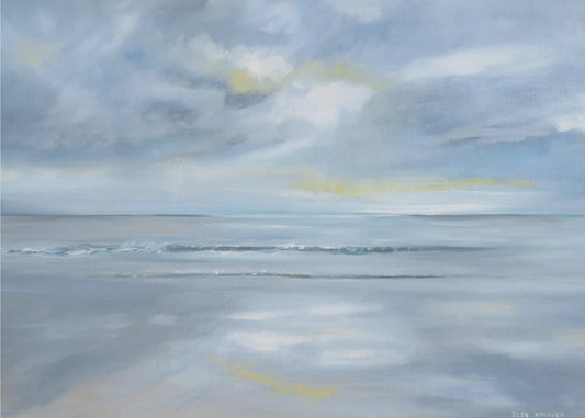 Sereen zeegezicht | Canvas