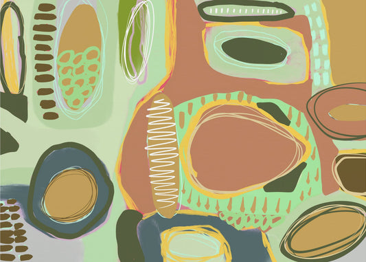 Abstract organisch | Canvas
