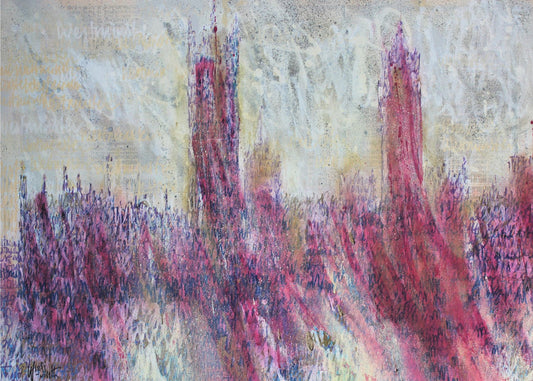 Levendig stadsgezicht | Canvas