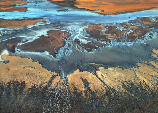 California Aerial - De woestijn van bovenaf | Poster