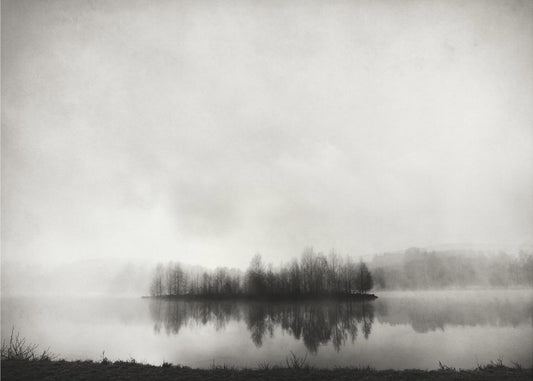 eiland van stilte | Canvas