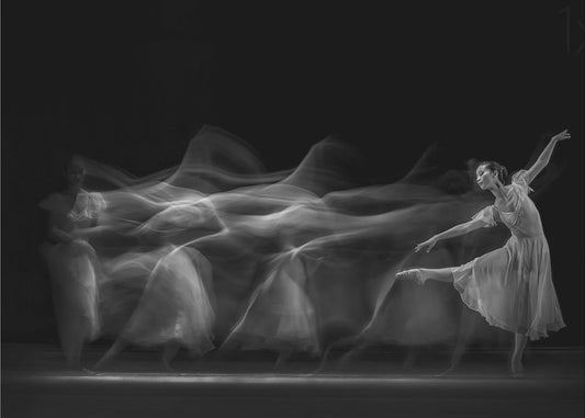 Golven van Balerina | Canvas