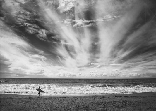 De eenzaamheid van een surfer | Poster