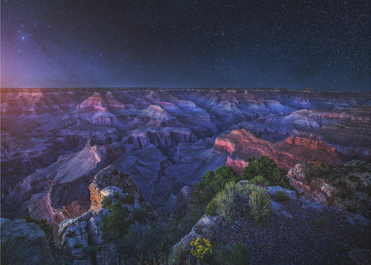 Grand Canyon Nacht | Poster