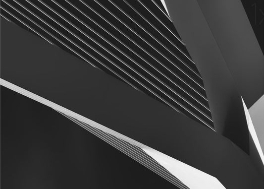 Abstractie van een zwaan | Behang