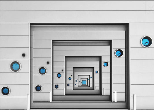 blauw verlangen | Canvas