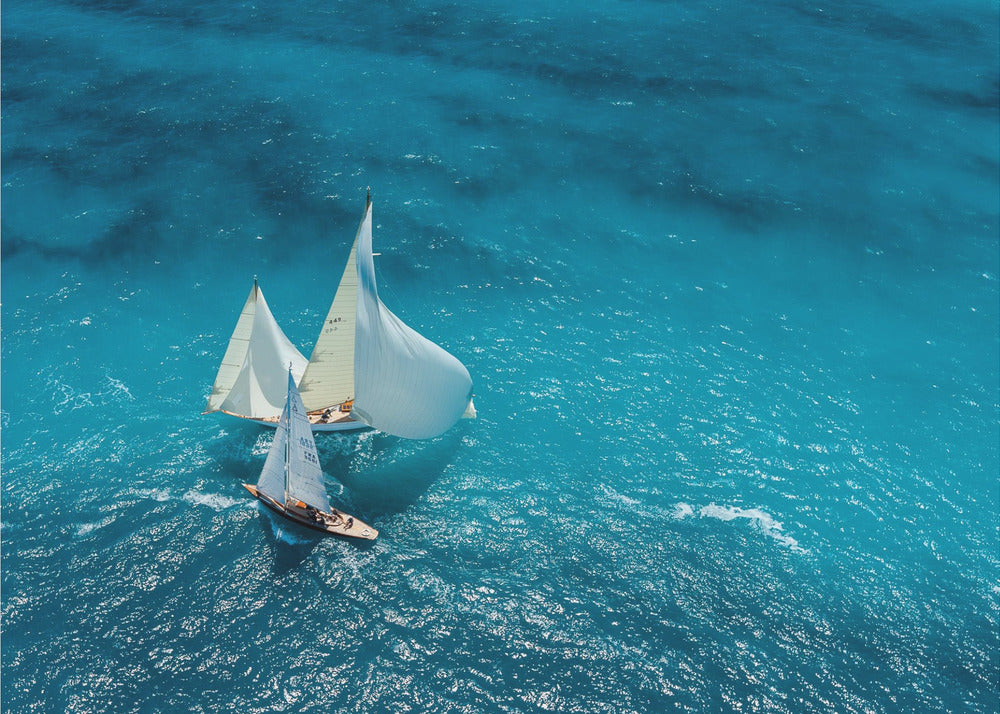 Blauwe ruit | Canvas