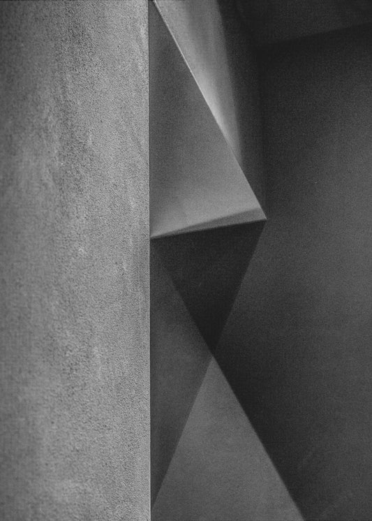 Grijze schaduwen | Canvas
