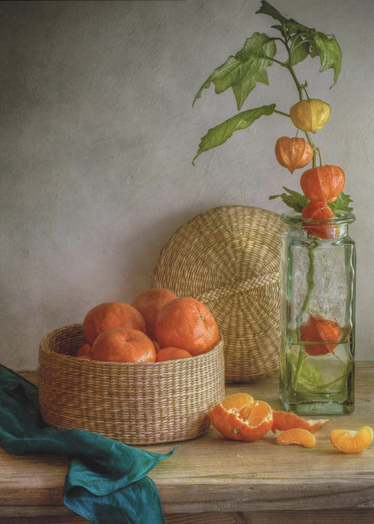 Stilleven met clementines | Poster