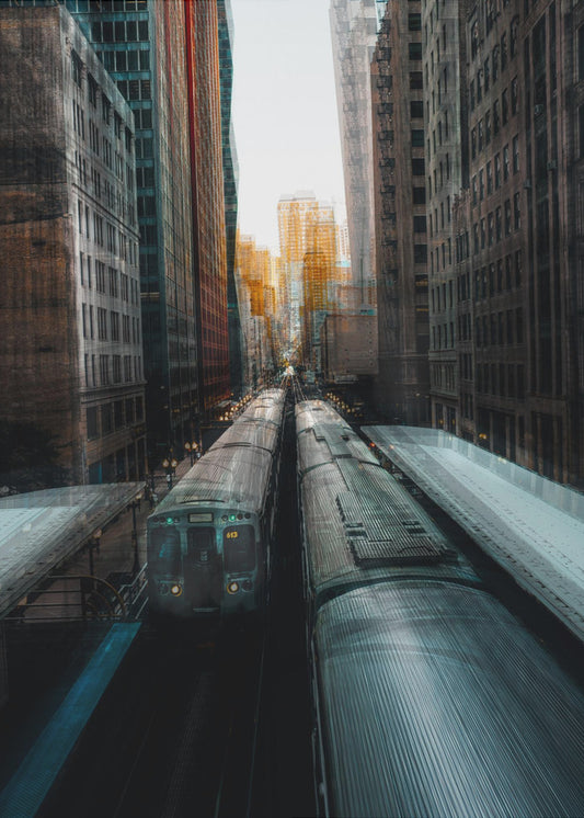 Station van Chicago | Canvas