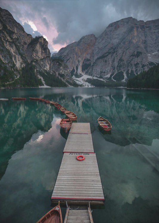 Braies-reflecties | Canvas