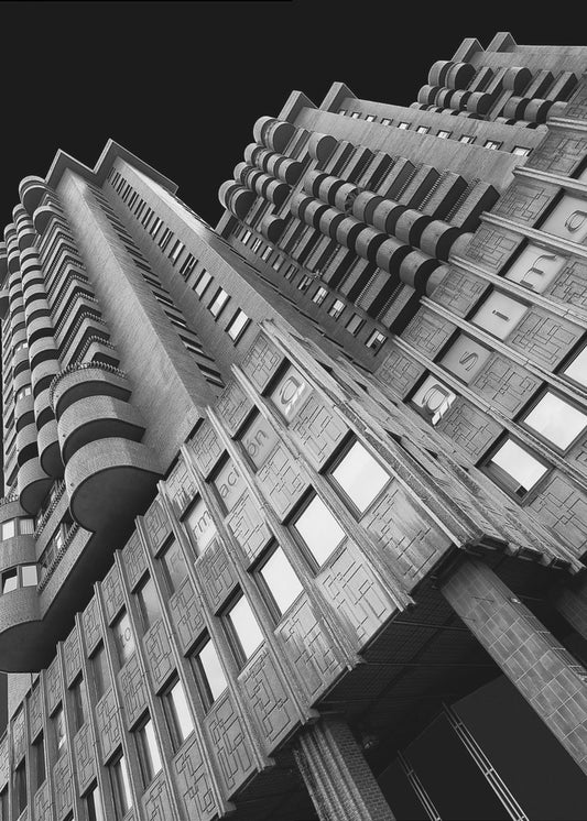 Plaza Gebouw | Poster
