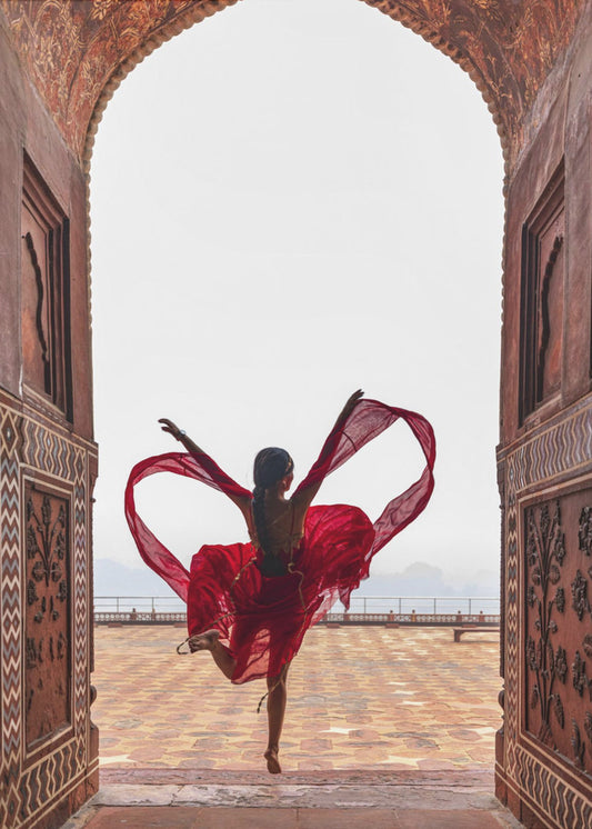 Het hart van de Taj Mahal | Canvas