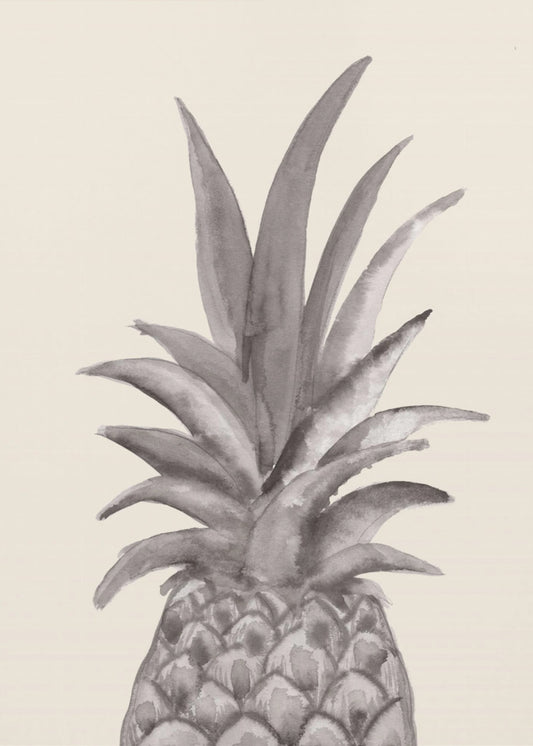Inkt Ananas | Poster