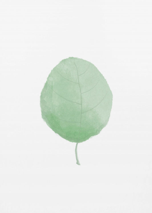 Enkel blad | Canvas