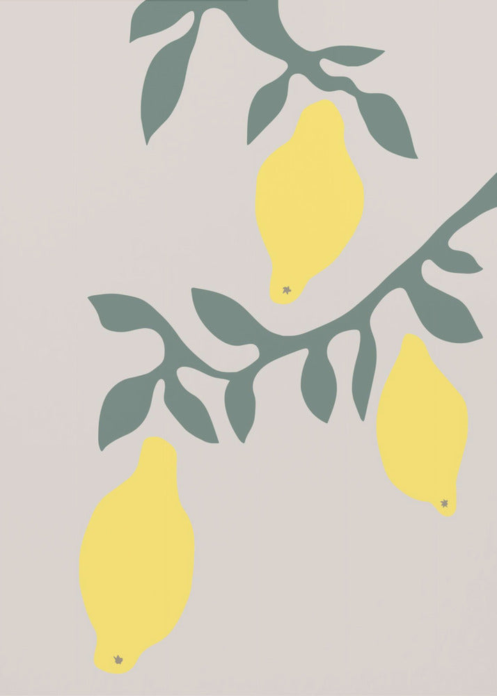Citroenen | Canvas