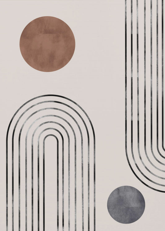 Bogen en knoppen | Poster