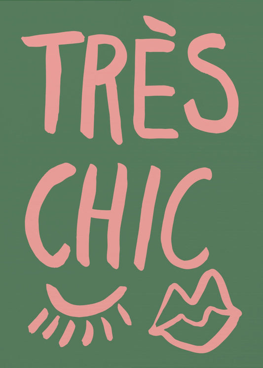 Zeer chique groen | Canvas