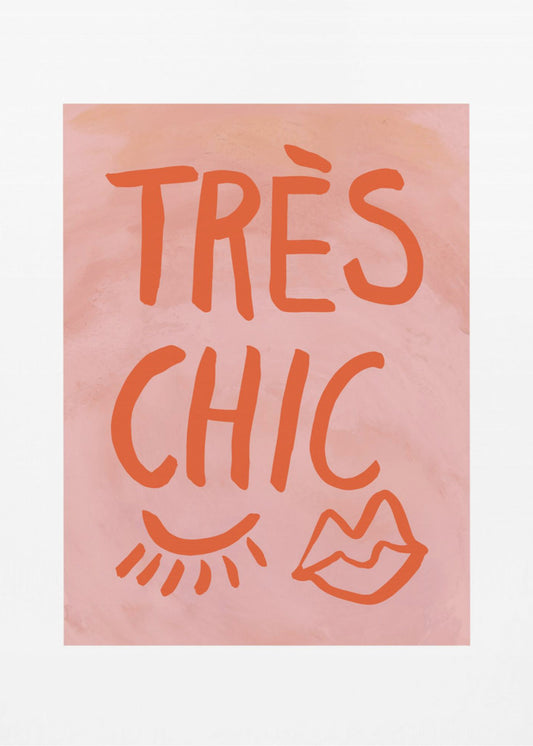 Très Chic Roze Frame | Canvas