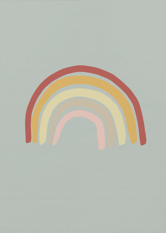 Regenbooggroen | Canvas