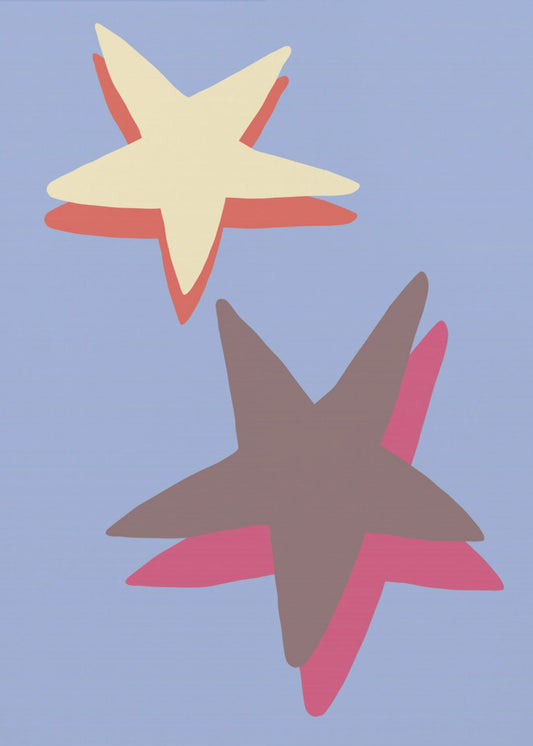 Blauwe Ster | Poster