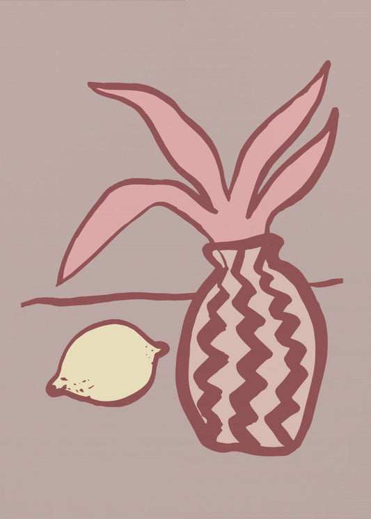 Roze Citroen | Poster