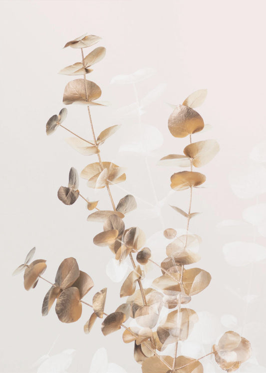 Eucalyptus Creatief Goud 03 | Canvas