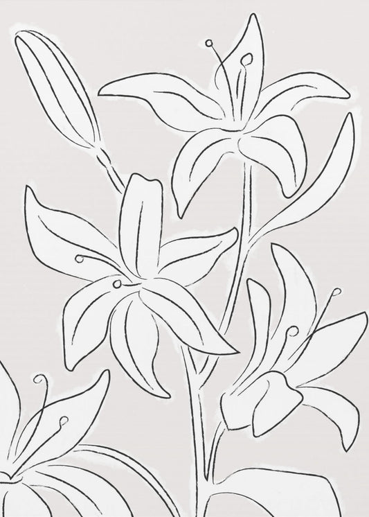 Lelies nr. 3 | Canvas