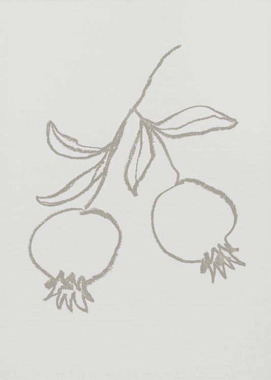 Granaatappelgroen | Canvas