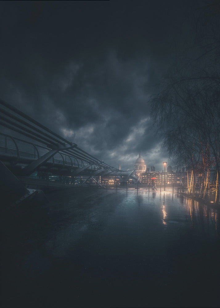 Laat het regenen | Canvas