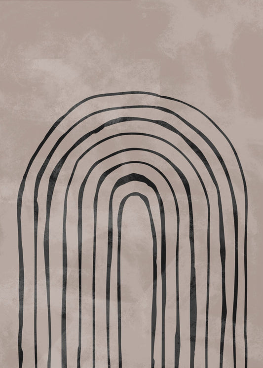 Arch_one way_004_zwart | Canvas