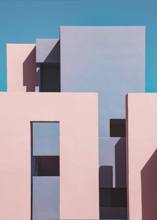 Muurschildering Rood #1 | Canvas