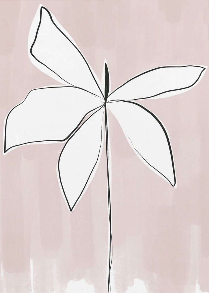 Bloemblaadjesfluisteringen | Canvas