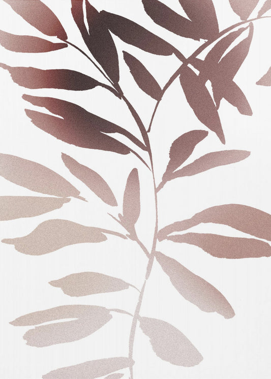 Aardse bladeren | Canvas