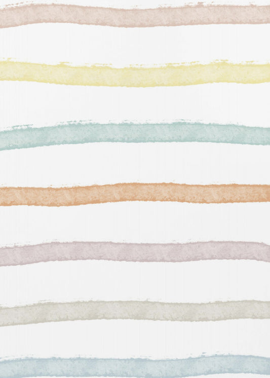 Pastel Horizon-lijnen | Poster
