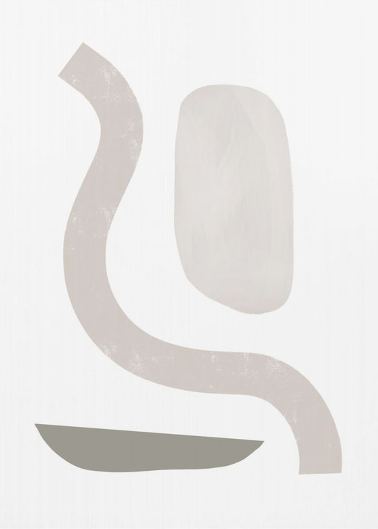 Gedempte krommen geometrie | Canvas