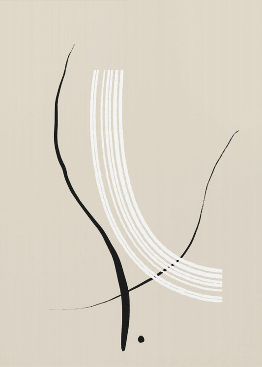 Curved Elegance | Poster