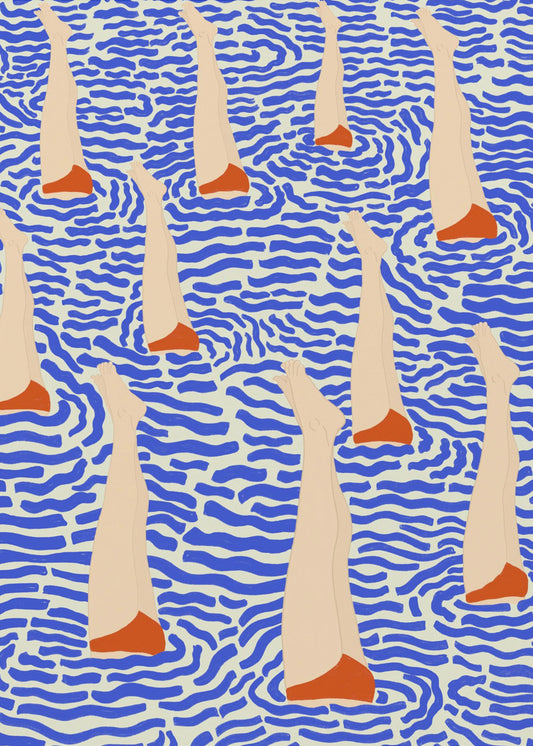 Bañistas | Poster