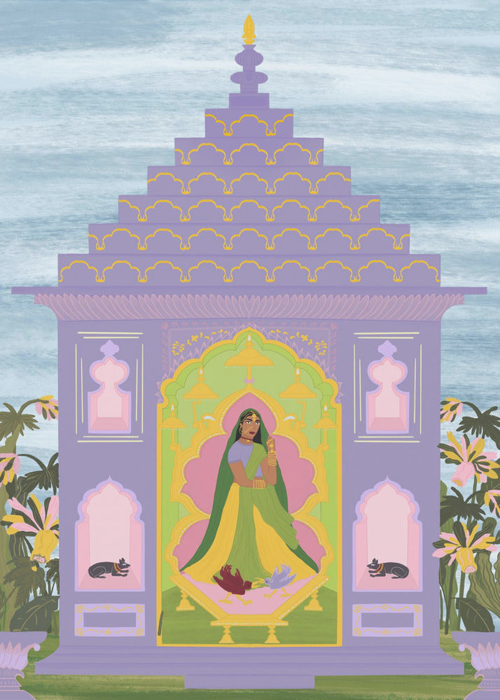 Indiase tuin | Poster