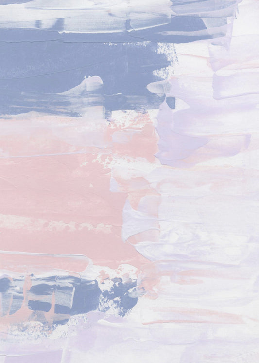 Pastelpenseelstreken | Canvas