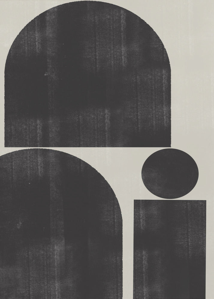 Geometrische stilte | Poster