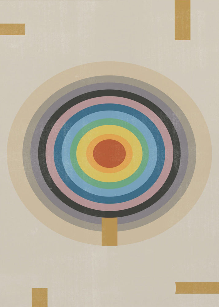 Concentrisch spectrum | Canvas