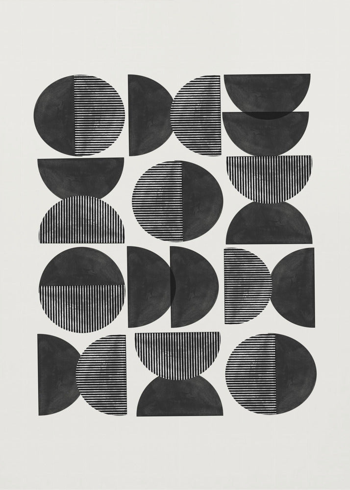 Geometrisch ritme | Poster