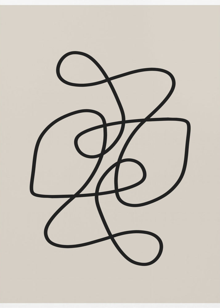 Eindeloze rondingen | Canvas
