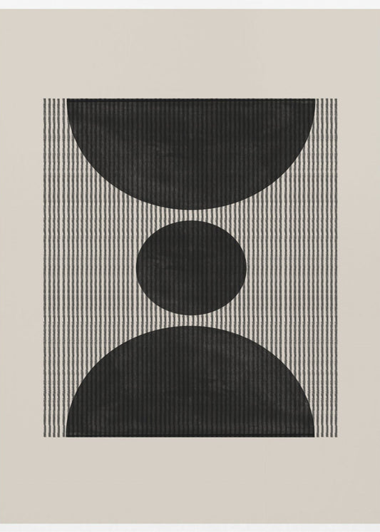 Geometrische echo's | Canvas