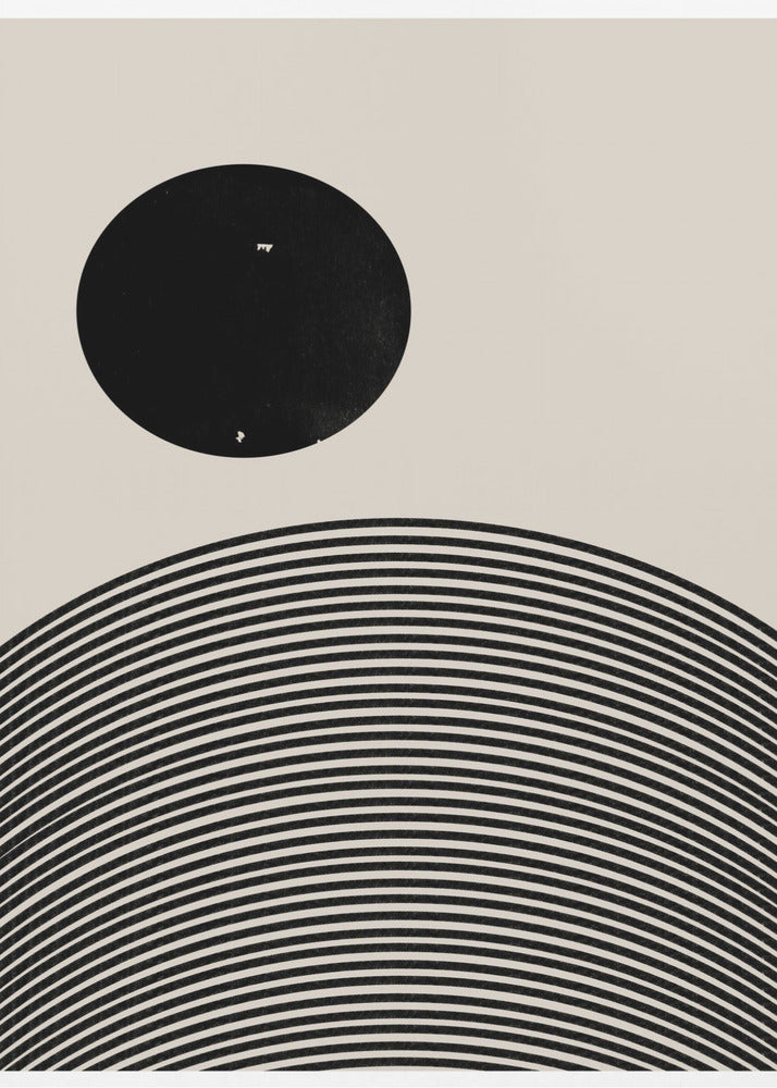 Cirkel en krommen | Canvas
